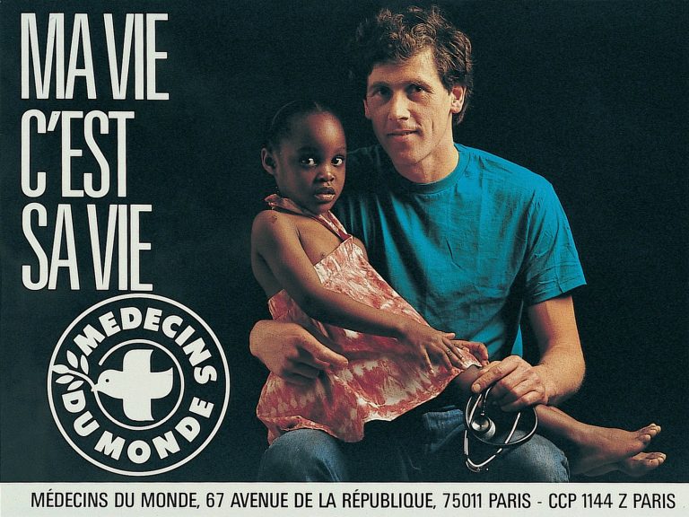 Ma vie c'est sa vie. Campagne de Médecins du Monde 1989