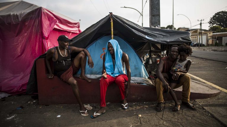 Camps de migrants au Mexique © Olivier Papegnies